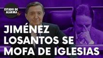 Jiménez Losantos se mofa de Iglesias a cuenta del castellano