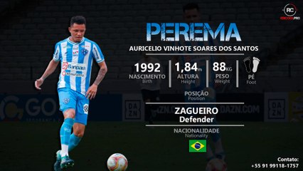 Perema - Zagueiro / Defender
