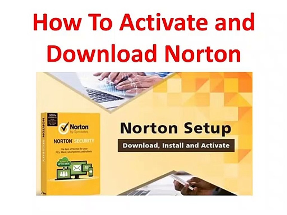 How to Activate and Download Norton
