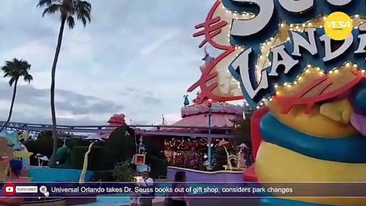 Universal Orlando takes Dr Seuss books out of gift shop, considers park changes