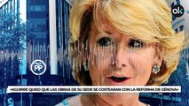 Los audios de Bárcenas: «Aguirre quiso que las obras de su sede se costearan con la reforma de Génova»
