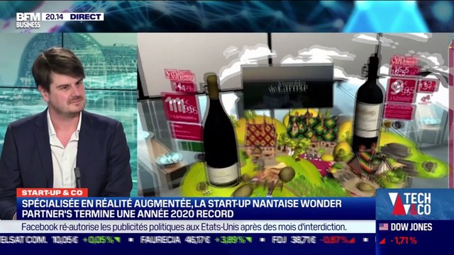 Start up & co : Spécialisée en réalité augmentée, la start-up nantaise Wonder Partner's termine une année 2020 record - 04/03
