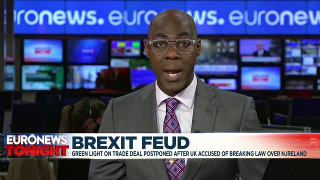 European Parliament delays decision on vote to approve Brexit deal after UK 'violation' of agreement