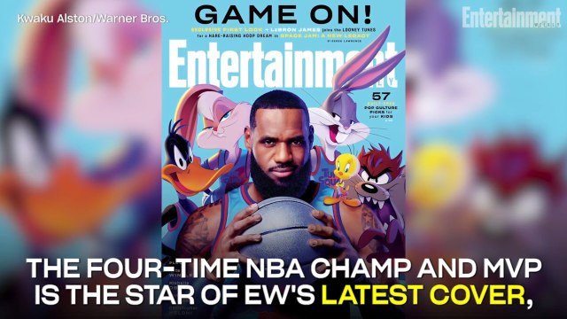 LeBron James Reacts to His 'Space Jam: A New Legacy' Cover: 'Y'all Not Ready for This Squad!'