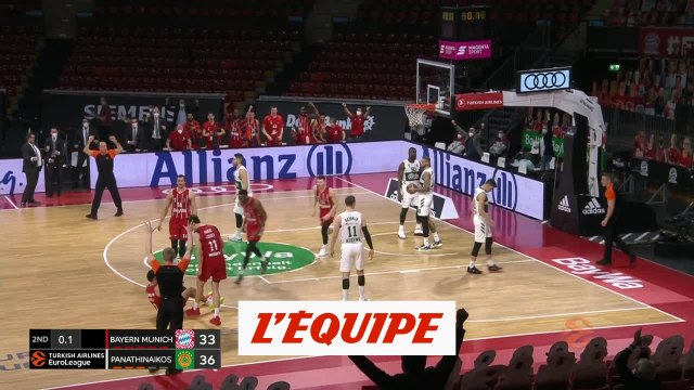 Le résumé de Bayern Munich - Panathinaïkos - Basket - Euroligue (H)