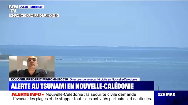 Alerte au tsunami en Nouvelle-Calédonie: La consigne a été donnée de ne pas aller chercher les enfants à l'école (Sécurité civile)