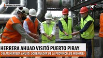 En Puerto Piray el Gobernador de Misiones inauguró la nueva caldera en la planta de Arauco y entregó subsidios a emprendedores y productores