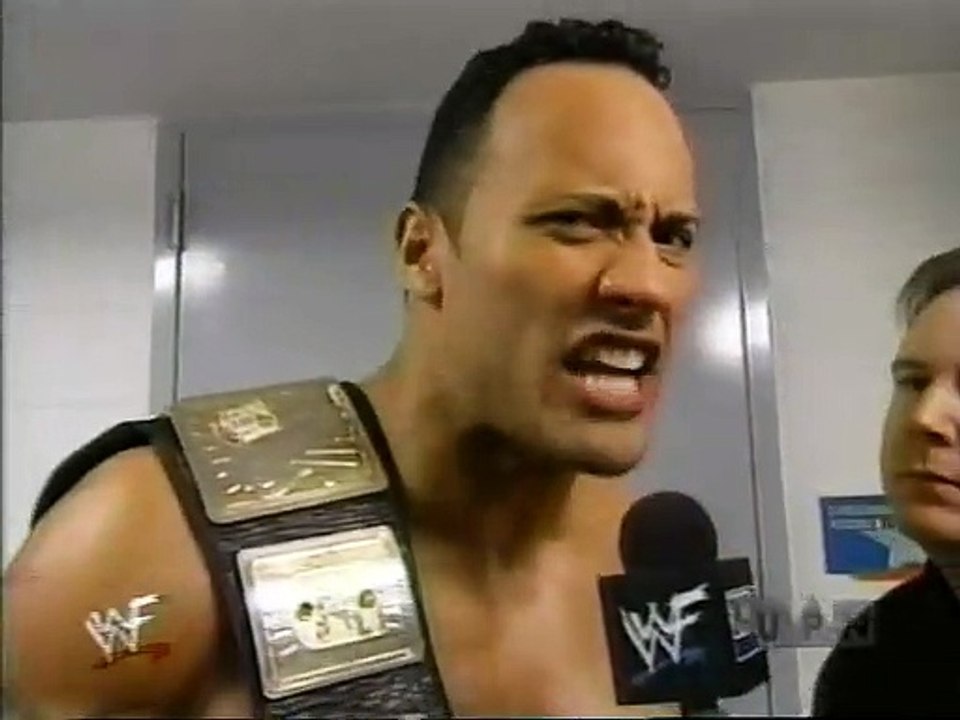 The Rock Interview [2001-03-08]