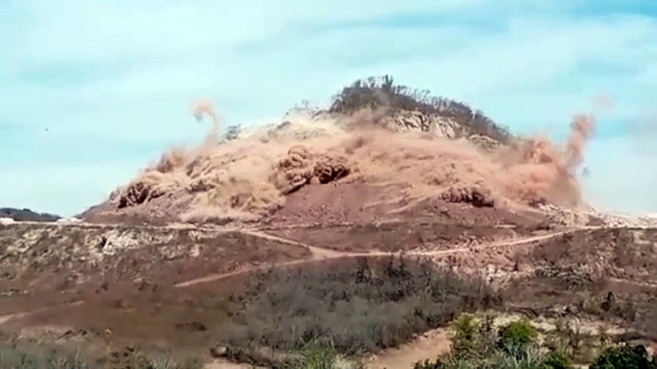 ¿Tembló en Mazatlán? ¡No! Dinamitan cerro y asustan a vecinos: ‘se sintió bien feo’, reclaman