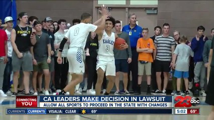 CA Leaders make decision in lawsuit, local coaches react to guidelines