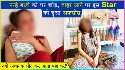 This Popular Actor's Wife Shares A Shocking Incident Of Her New Born Baby As She Steps Out