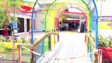 Kapolri Meresmikan Kampung Tangguh Mang Pedeka