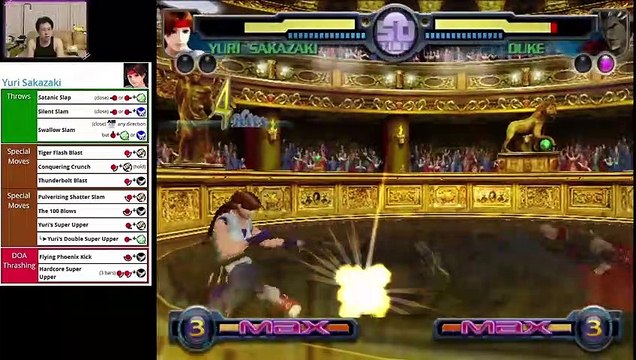 (PS2) KOF Maximum Impact - 12 - Yuri Sakazaki - Lv Maniac - who needs Ryo!