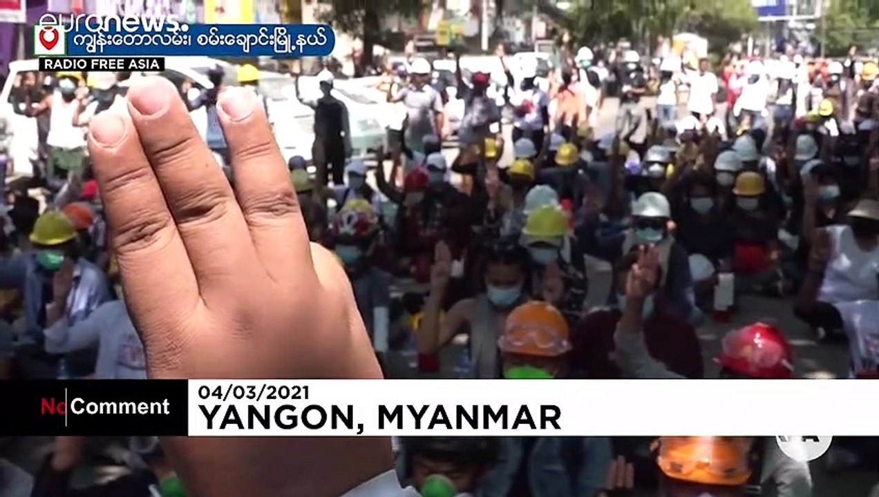 Myanmar trauert um Symbolfigur der Proteste Kyal Sin (19)