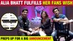 Alia Bhatt Shares New Photo With Ranbir Kapoor | Announces A Big Surprise