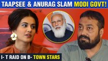 Taapsee Pannu, Anurag Kashyap's Statement Against Modi Government | Rahul Gandhi REACTS