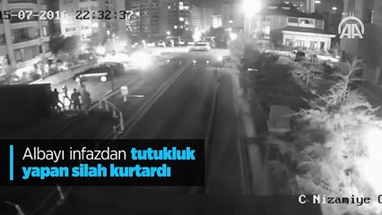 Albayı infazdan tutukluluk yapan silah kurtardı