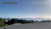 Tsunami Siren Blares After 8.1 Earthquake Strikes off the New Zealand Coast