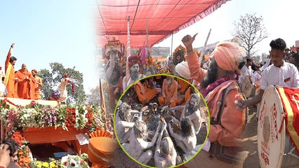 Mahakumbh 2021 Haridwar: Niranjani Akhada की भव्य पेशवाई | निरंजनी अखाड़ा पेशवाई | Boldsky