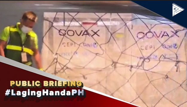 Higit 487K doses sa AstraZeneca COVID-19 vaccines, dumating na sa bansa sa tulong ng COVAX facility ng WHO