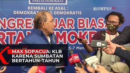 Max Sopacua Bicara Proses AHY jadi Ketum PD: Semua Orang Disuruh Keluar Saat Itu