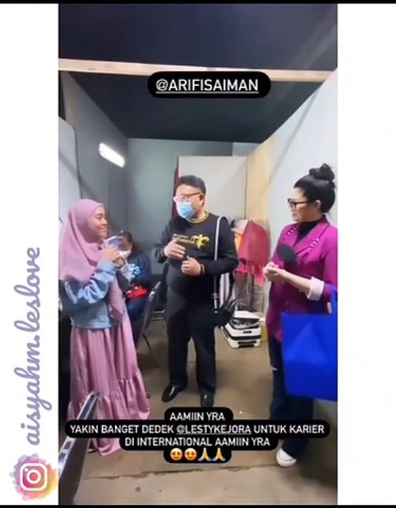 LESTI KEJORA BERTEMU DENGAN MANAJER ASAL AMERIKA SERIKAT
