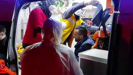 Moto kuryenin hayatını kaybettiği feci kaza kamerada
