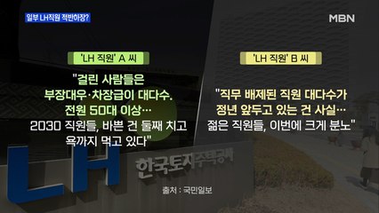 [MBN 프레스룸] 일부 LH직원 적반하장?
