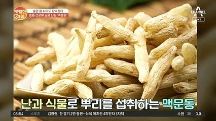 호흡기 건강 지키려면, 인삼에 있는 사포닌 함유된 '맥문동' 하세요~
