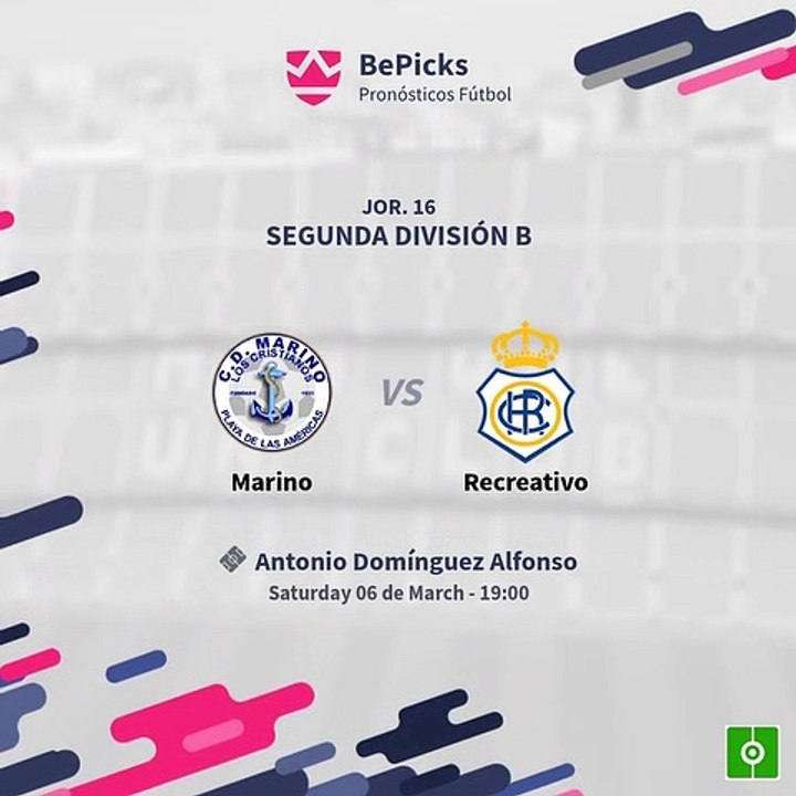Jornada 16ª 2ª Div.B GR.IV Temp.2020/2021 CD Marino vs Recreativo Los Numeros.