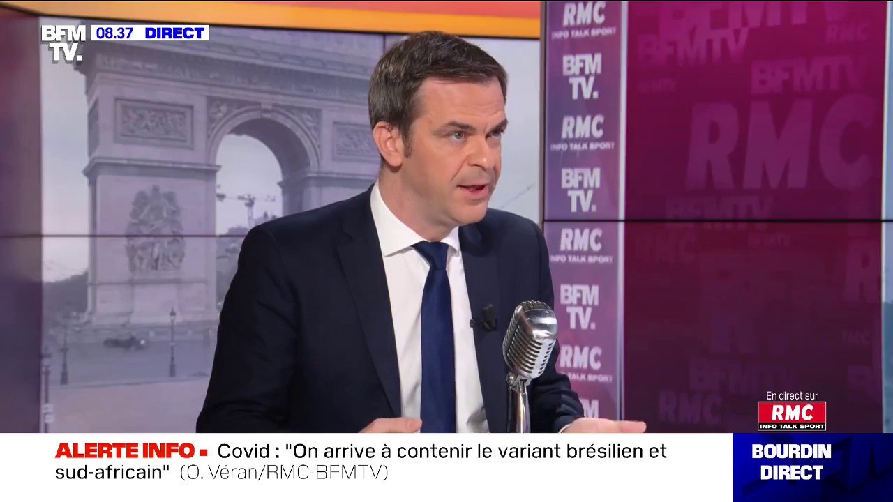 Olivier Véran: "Nous travaillons sur des réouvertures progressives" dans 4 à 6 semaines
