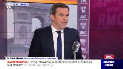 Olivier Véran: "La France n'est pas un pays qui va dire 'Si tu es vacciné, tu peux entrer là'"