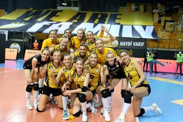 VakıfBank, CEV Şampiyonlar Ligi'nde yarı finale kalmaktan memnun