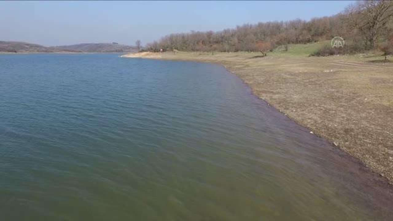 (DRONE) Barajlardaki su miktarı 58,23'e çıktı ...