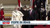 Pope Francis in Iraq for historic visit amid virus and security fears