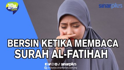 Ucap alhamdulillah semasa bersin dalam solat, apakah status bacaan surah kita?