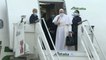 Le pape François s'envole pour une visite historique en Irak
