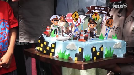 Surat Cinta untuk Polisi di Mojokerto Rayakan Ultah Adik