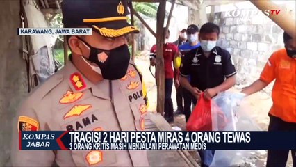 Tragis! 2 Hari Pesta Miras 4 Orang Tewas