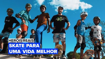 Heróis Reais: Skate para uma vida melhor