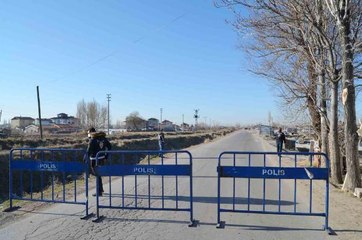 Aksaray'da 1 mahalle, 1 cadde ve 7 sokak, karantinaya alındı