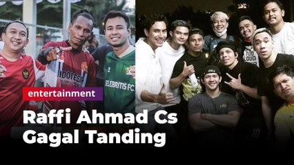 Raffi Ahmad Cs Gagal Tanding Lawan Timnas Indonesia