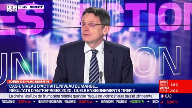Idée de placements: Quels enseignements tirer des résultats 2020 des entreprises ? - 05/03
