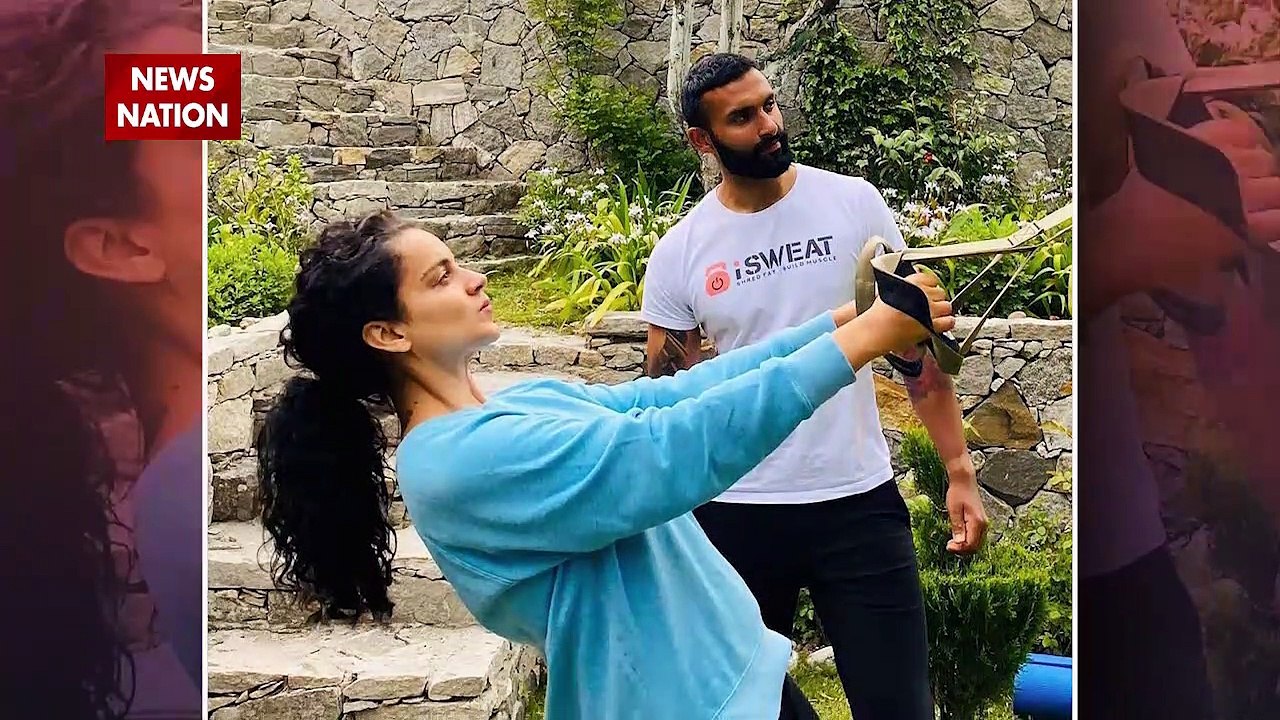 Kangana Ranaut shares video of Army training for 'Tejas'