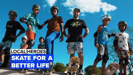 Local Heroes: The skate board empowering children around the world