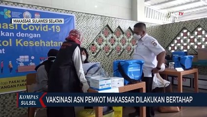 Tải video: Vaksinasi ASN Pemkot Makassar Dilakukan Bertahap