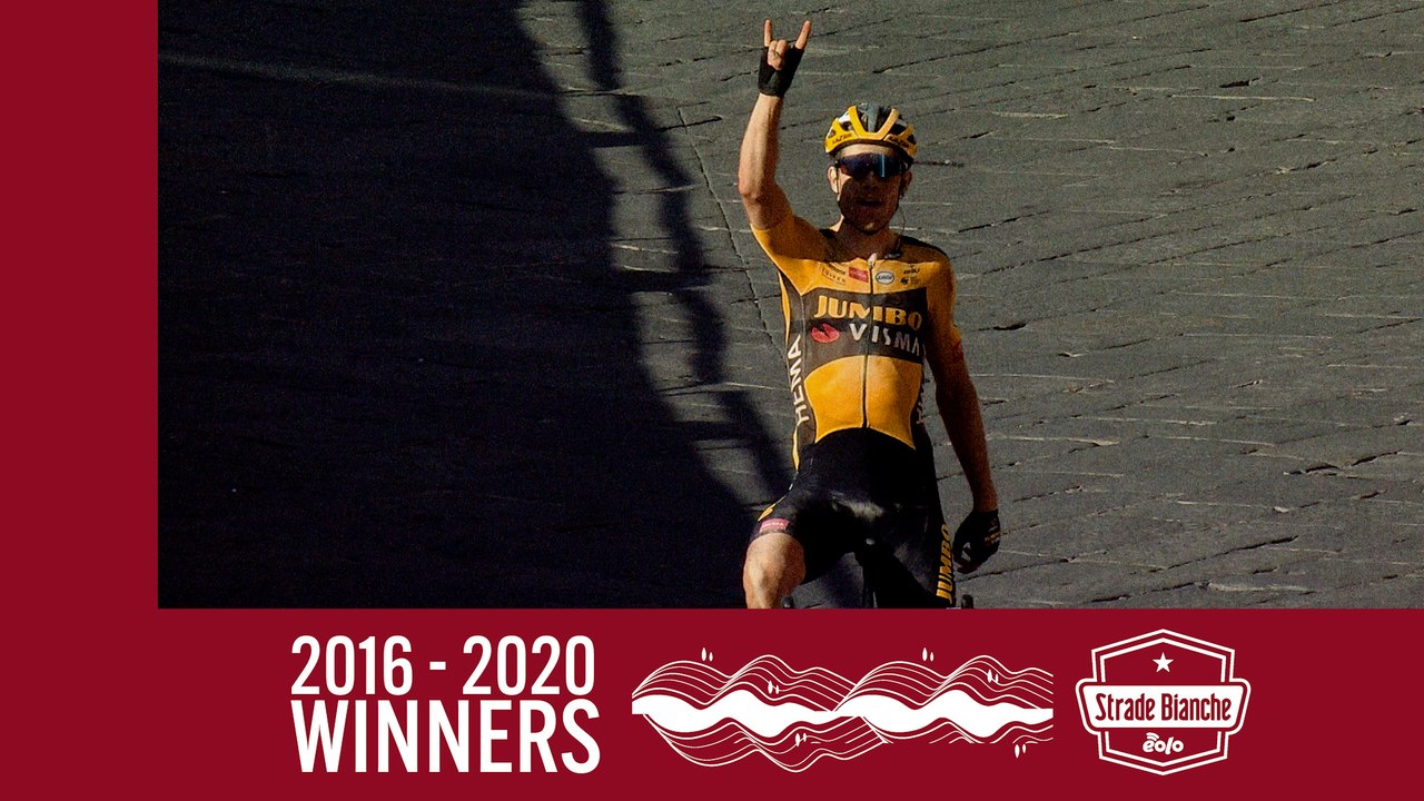 Strade Bianche EOLO 2021 | Men winners 2016-2020