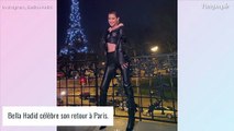 Bella Hadid à Paris : Beauté masquée pour la Fashion Week