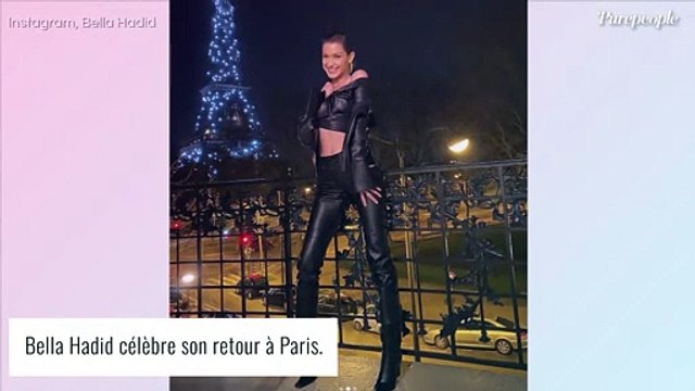 Bella Hadid à Paris : Beauté masquée pour la Fashion Week