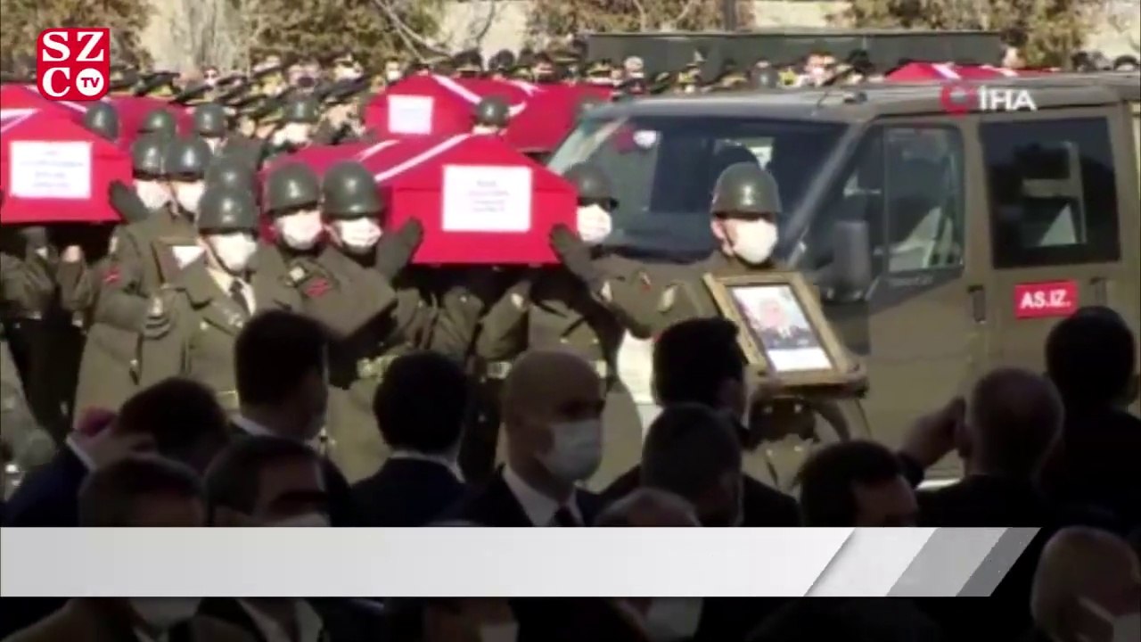 Türkiye şehitlerini uğurluyor